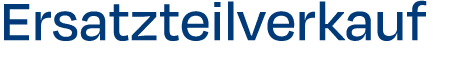 Ersatzteilverkauf