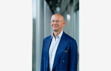 Smiling man in a suit